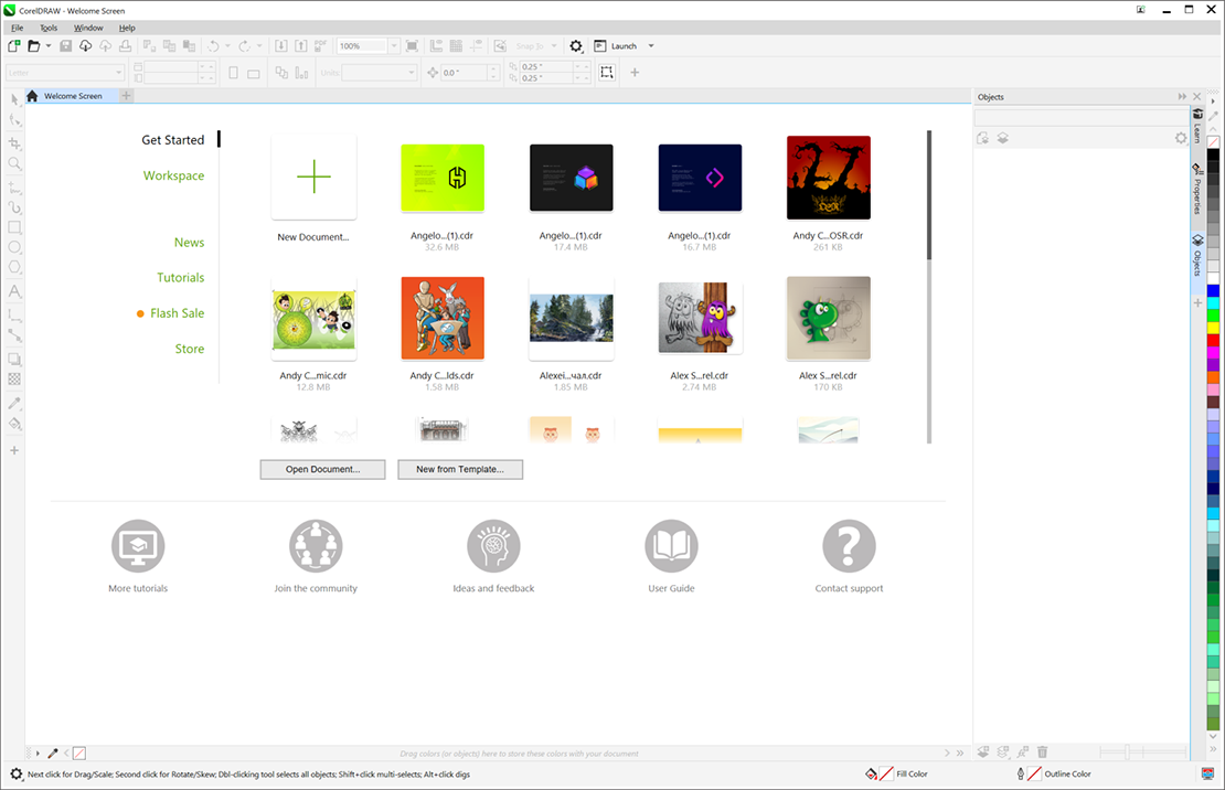 Get Started Opening CDR File
